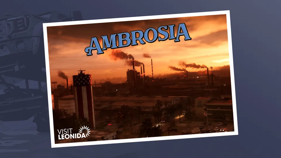 Ambrosia Postcard Landscape