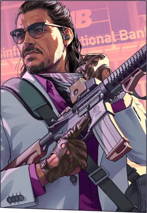 GTA 6 Cover Art Raul