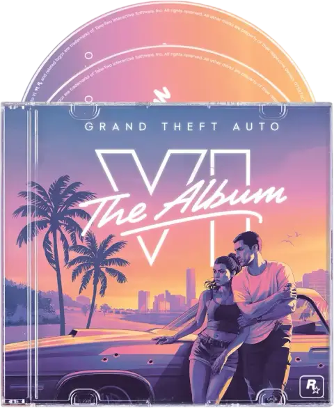 GTA VI The Album CD Double Top