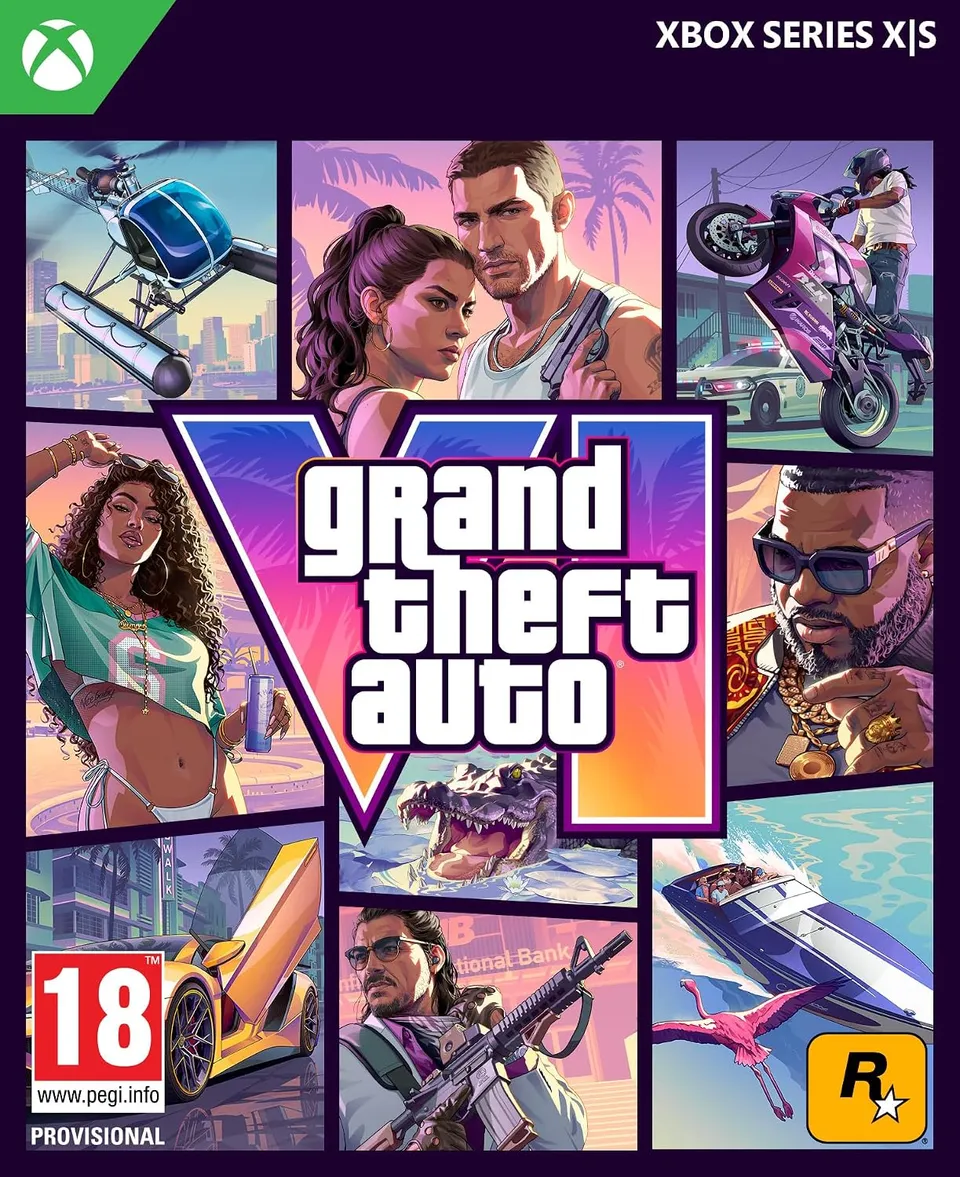 GTA VI Xbox Cover PEGI 18 Provisional