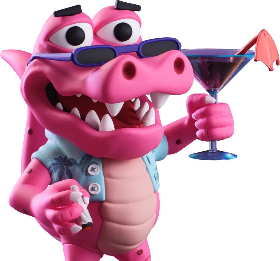 GTA VI Collectors Vice City Leonida Macca The Gator Transparent