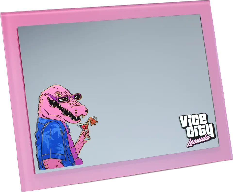 GTA VI Collectors Vice City Leonida Mirror Transparent