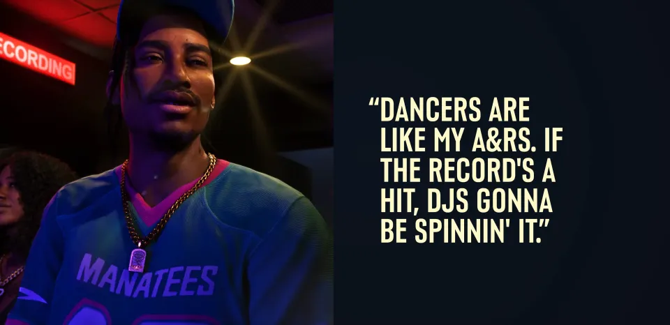 Official GTA 6 Website Drequan Priest Quote