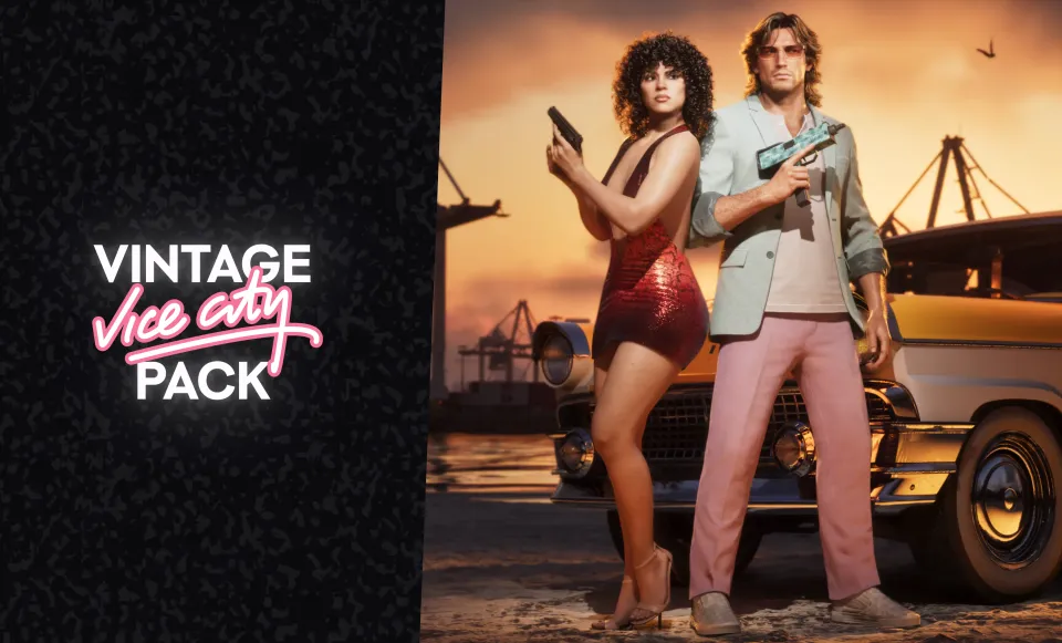 Official GTA 6 Website Vintage Vice City Pack Outro